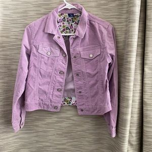 Light purple (denim style)  jacket